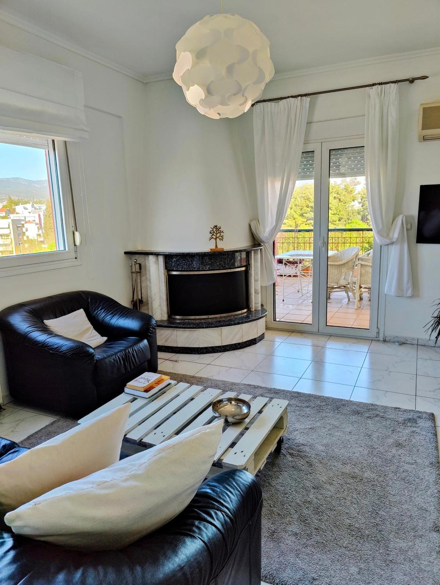 Celestial Garden-Thessaloniki'S Modern, Eclectic Penthouse With An Amazing View And Veranda Dış mekan fotoğraf