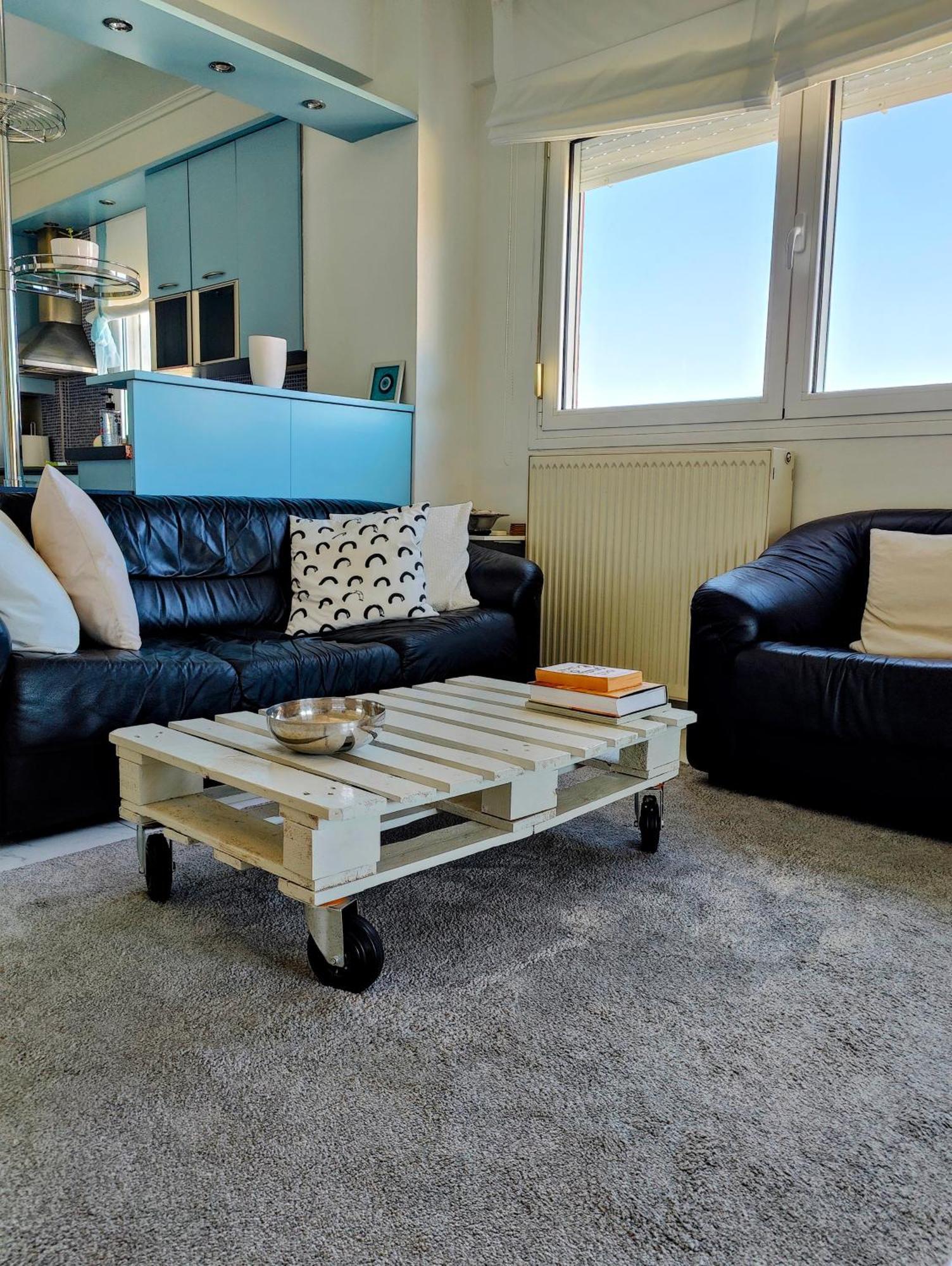 Celestial Garden-Thessaloniki'S Modern, Eclectic Penthouse With An Amazing View And Veranda Dış mekan fotoğraf