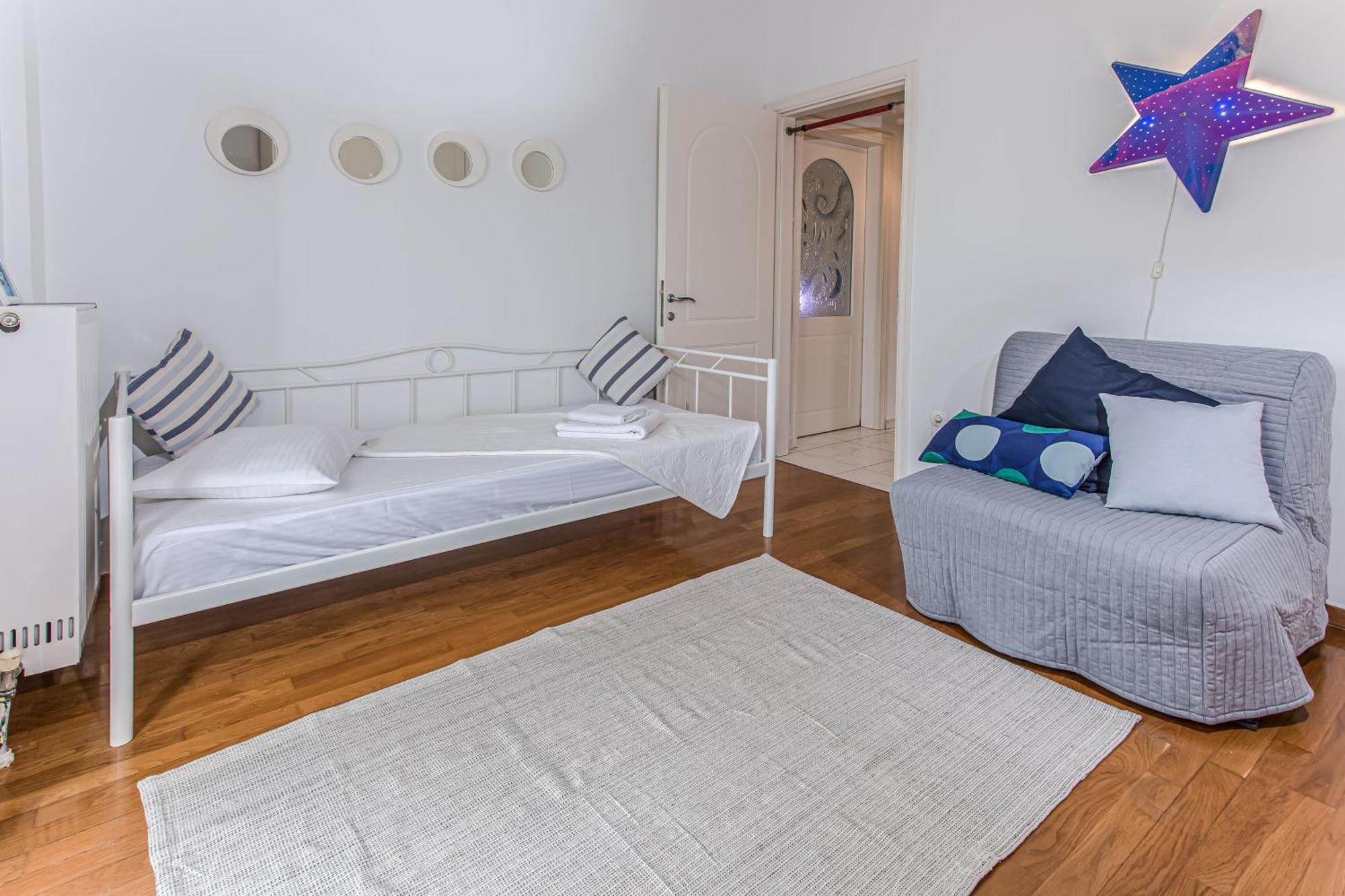 Celestial Garden-Thessaloniki'S Modern, Eclectic Penthouse With An Amazing View And Veranda Dış mekan fotoğraf